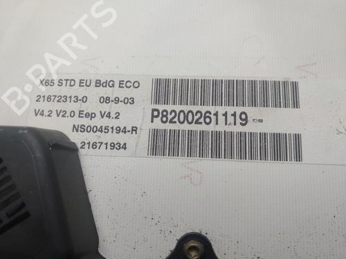 Instrument cluster RENAULT CLIO II (BB_, CB_)  | BP17360486C47 