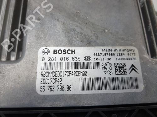 Engine control unit (ECU) PEUGEOT 508 I (8D_) 2.2 HDi | BP29720027M57 