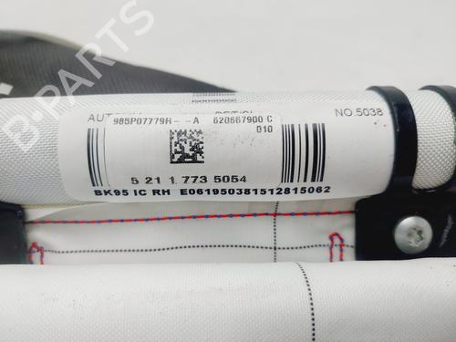Right curtain airbag RENAULT MEGANE III Hatchback (BZ0/1_, B3_) 1.2 TCe (BZ2B, BZ11) | BP29390775C12 