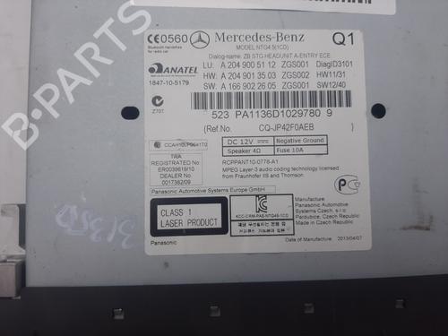 Radio MERCEDES-BENZ C-CLASS (W204) C 180 CDI (204.000) | BP13477271E6 