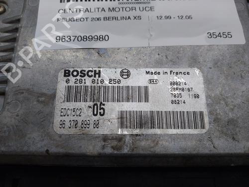 Engine control unit (ECU) PEUGEOT 206 Hatchback (2A/C) 2.0 HDI 90 | BP19691996M57 