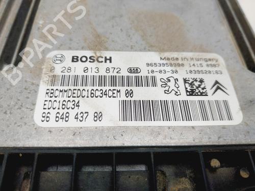 Engine control unit (ECU) CITROËN BERLINGO MULTISPACE (B9) 1.6 HDi 75 16V | BP27580141M57 