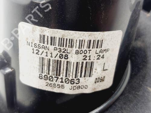 Venstre baglygte bagklap NISSAN QASHQAI I (J10, NJ10) 1.5 dCi | BP29822525C79 