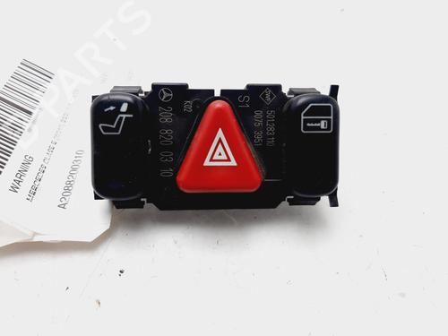 Used Warning switch MERCEDES-BENZ E-CLASS (W210) E 220 CDI (210.006) (143 hp) 21377863