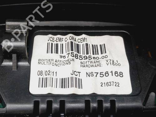 Display CITROËN BERLINGO MULTISPACE (B9) 1.6 HDi 75 16V | BP30295638C48