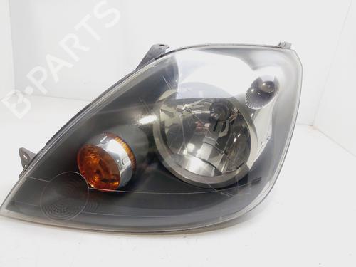 Used Left headlight FORD FIESTA V (JH_, JD_) 1.4 TDCi (68 hp) 21376679