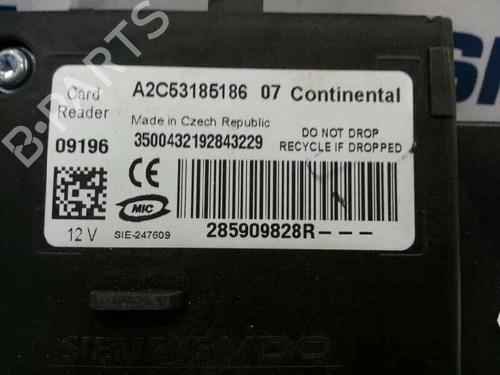 Ignition barrel RENAULT MEGANE III Hatchback (BZ0/1_, B3_) 1.9 dCi (BZ0N, BZ0J) | BP2936327M48 