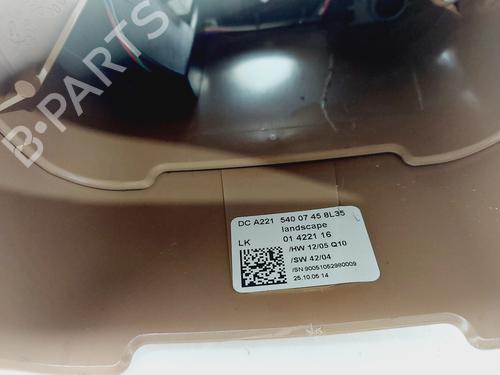 Steering wheel controls MERCEDES-BENZ S-CLASS (W221, V221) S 500 (221.071, 221.171) | BP26281644E15 