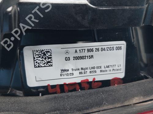 Right tailgate light MERCEDES-BENZ A-CLASS (W177) A 250 e (177.085) | BP36541882C80  - Image 5