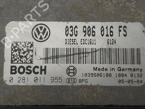 Engine control unit (ECU) VW GOLF V (1K1) | BP36672219M57 - Image 2