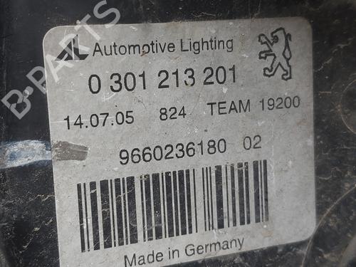 Left headlight PEUGEOT 407 (6D_)  | BP33012960C28  - Image 5