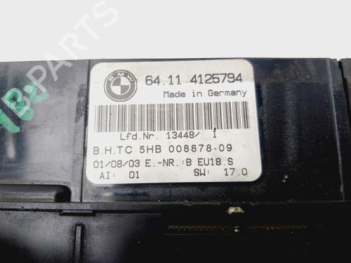 Climate control BMW 3 (E46) 320 d | BP30731506I5 