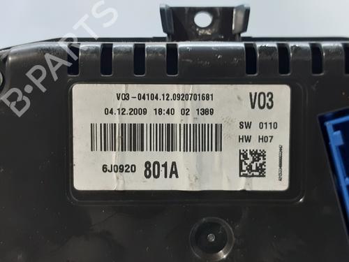 Instrument cluster SEAT IBIZA IV (6J5, 6P1)  | BP9054688C47 