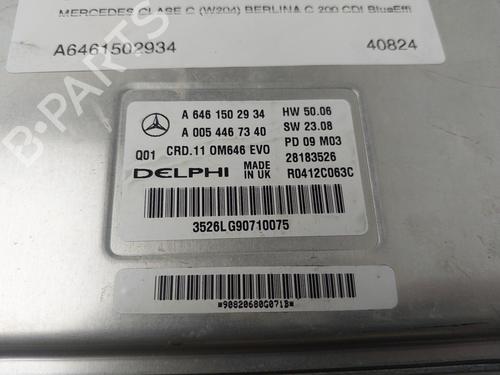 Engine control unit (ECU) MERCEDES-BENZ C-CLASS (W204) C 200 CDI (204.007, 204.006) | BP32436687M57