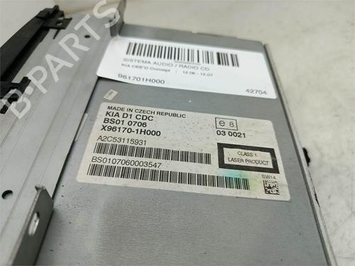 Radio KIA CEE'D Hatchback (ED) | BP38408345E6 - Image 4