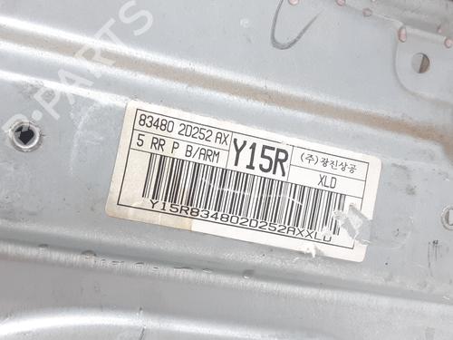 Rear right window mechanism HYUNDAI ELANTRA III (XD) 1.6 | BP10333993C25 