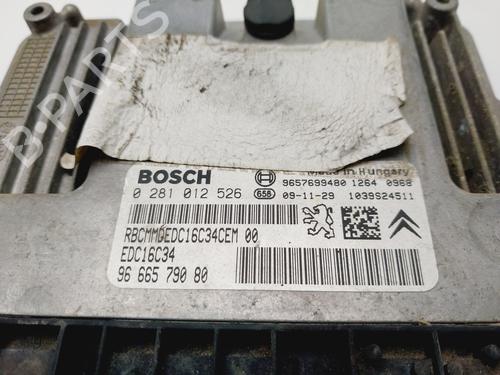 Engine control unit (ECU) PEUGEOT 206+ (2L_, 2M_) 1.4 HDi eco 70 | BP23536728M57 