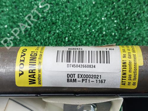 Right curtain airbag VOLVO XC90 I (275) D5 AWD | BP19935315C12 