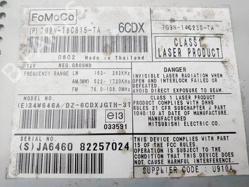 Radio JAGUAR XF I (X250) 4.2 | BP30055189E6 