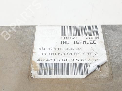 Engine control unit (ECU) FIAT SEICENTO / 600 (187_) 0.9 (187AXA, 187AXA1A) | BP16005407M57 