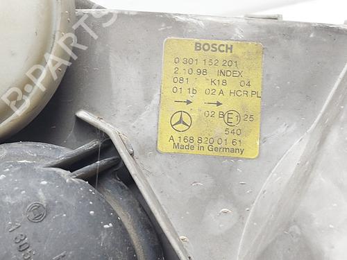 Left headlight MERCEDES-BENZ A-CLASS (W168) A 170 CDI (168.008) | BP13581373C28 
