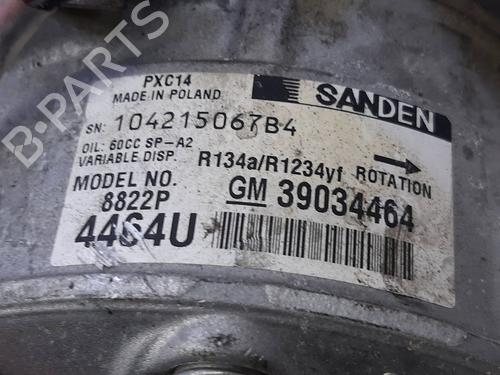 AC compressor OPEL ASTRA K (B16) 1.6 CDTi (68) | BP10963411M34 