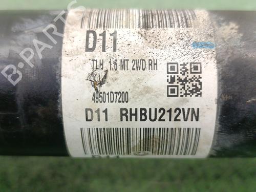 Right front driveshaft KIA SPORTAGE IV (QL, QLE) 1.6 GDI | BP29523252M39 