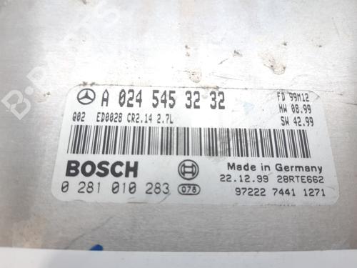 Engine control unit (ECU) MERCEDES-BENZ M-CLASS (W163)  | BP10323285M57 