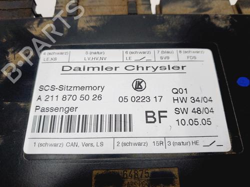 Electronic module MERCEDES-BENZ M-CLASS (W164) ML 320 CDI 4-matic (164.122) | BP26329689M83 