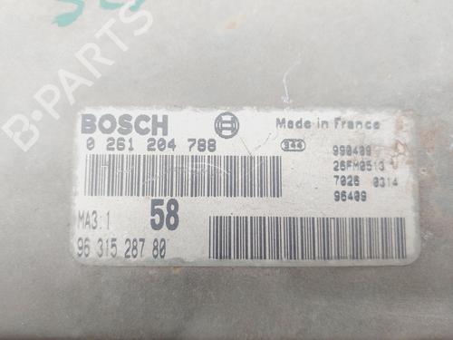 Engine control unit (ECU) CITROËN SAXO (S0, S1) 1.1 X, SX | BP28805660M57