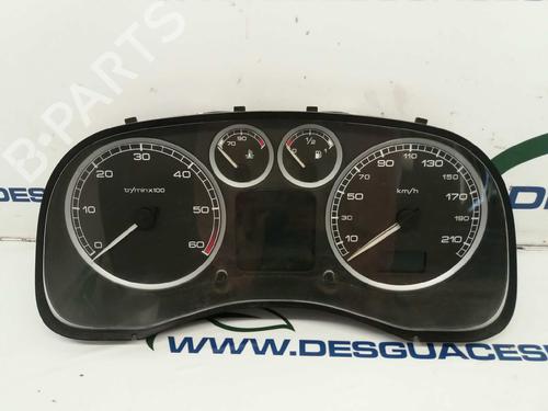 Used Instrument cluster PEUGEOT 307 (3A/C) 2.0 HDi 110 (107 hp) 2863896