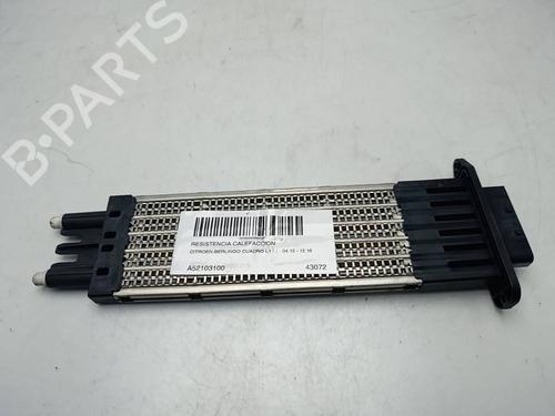 Used Heater resistor Heater resistor CITROËN BERLINGO MULTISPACE (B9) 1.6 HDi 75 16V (75 hp) 40294444 40294444