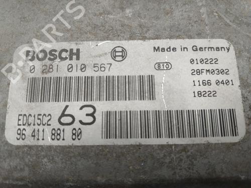 Engine control unit (ECU) PEUGEOT 607 (9D, 9U) 2.2 HDi | BP36289645M57  - Image 5