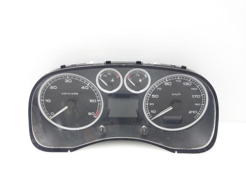 Used Instrument cluster PEUGEOT 307 (3A/C) 1.4 HDi (68 hp) 16285033