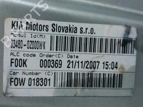 Rear right window mechanism KIA SPORTAGE II (JE_, KM_) 2.0 i 16V | BP2855409C25 