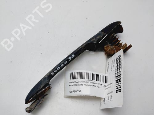 Front left exterior door handle MERCEDES-BENZ VITO Van (W638) 108 D 2.3 (638.064, 638.068) | BP18697261C128 