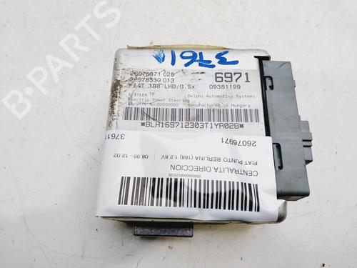 Used Steering ECU FIAT PUNTO Hatchback Van (188_) 1.2 60 (60 hp) 30175099