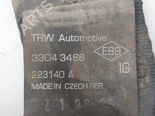 Rear left seatbelt RENAULT KANGOO (KC0/1_) 1.5 dCi | BP39651490I29 - Image 4