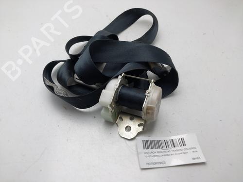 Used Rear left seatbelt TOYOTA COROLLA Verso (ZER_, ZZE12_, R1_) 2.2 D-4D (AUR10_, AUR10R) (177 hp) 27483143