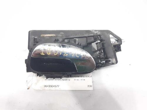 Used Front left interior door handle PEUGEOT 307 (3A/C) 2.0 16V (136 hp) 12399410
