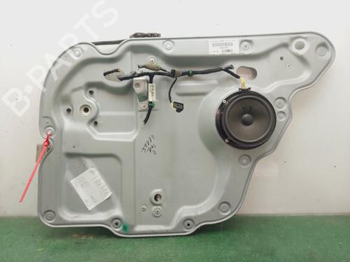 Used Rear right window mechanism VW TOURAN (1T1, 1T2) 1.9 TDI (105 hp) 25493239