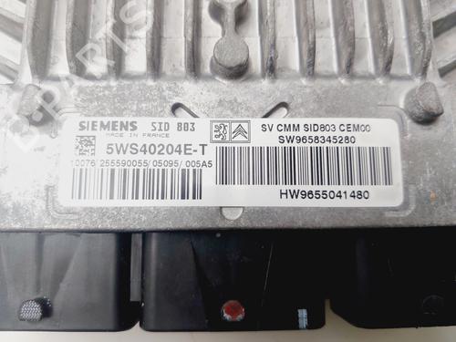 Engine control unit (ECU) PEUGEOT 407 SW (6E_, 6D_) 2.0 | BP30089547M57