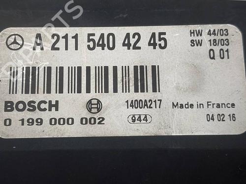 Electronic module MERCEDES-BENZ E-CLASS (W211) E 270 CDI (211.016) | BP39652970M83 - Image 4