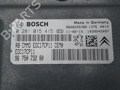 Engine control unit (ECU) CITROËN C5 III (RD_) | BP35974554M57 - Image 3