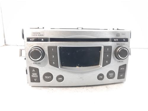 Used Radio TOYOTA VERSO (_R2_) 2.0 D-4D (AUR20_, AUR20R) (126 hp) 8683227