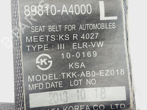 Rear left seatbelt KIA CARENS IV | BP36780984I29 - Image 3