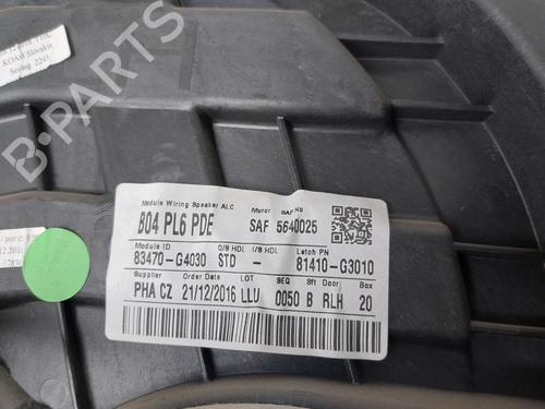 Rear left window mechanism HYUNDAI i30 (PDE, PD, PDEN) 1.6 CRDi | BP33748060C24 - Image 2