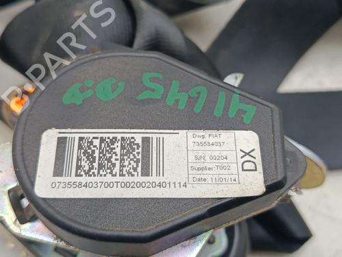 Front right seatbelt FIAT DOBLO Cargo (263_) | BP36161400I25 - Image 3