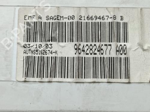 Display monitor PEUGEOT PARTNER MPV (5_, G_)  | BP29824587C48