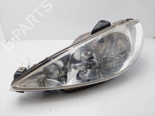 Used Left headlight PEUGEOT 206 Hatchback (2A/C) 1.4 LPG (75 hp) 29464029